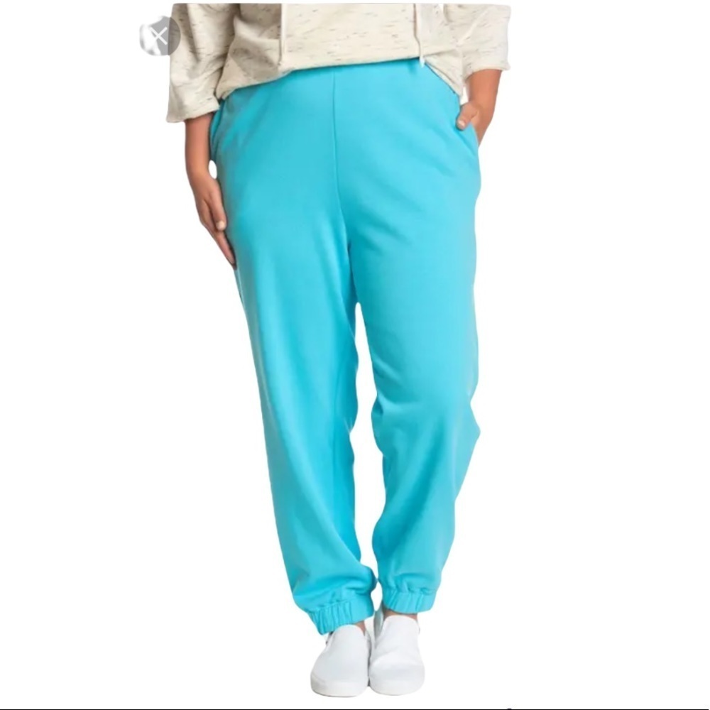 AFRM Tazo Light Blue Fleece Women's Sweatpants